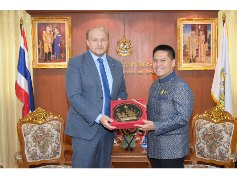 Russian Ambassador met with Minister of Natural Resources and Environment of Thailand
