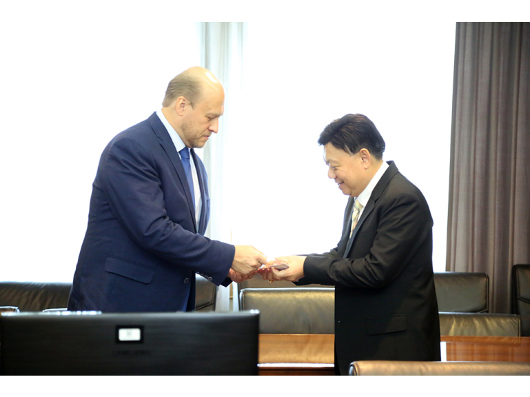 Russian Ambassador met Secretary-General of the National Broadcasting and Telecommunications Commission