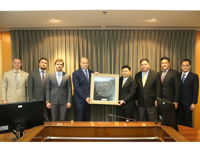 Russian Ambassador met Secretary-General of the National Broadcasting and Telecommunications Commission