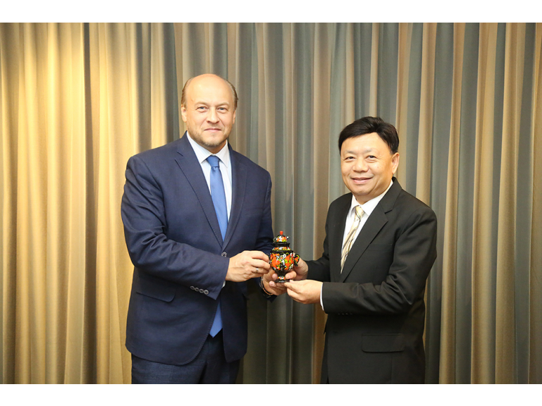 Russian Ambassador met Secretary-General of the National Broadcasting and Telecommunications Commission